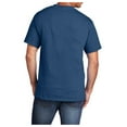 thumbnail image 2 of Mens Core Cotton Male T-Shirts Neptune Blue 4XL, 2 of 4