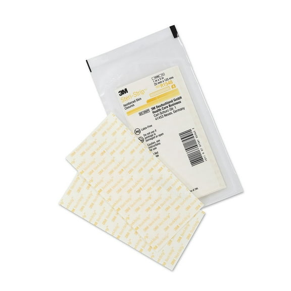 Steri-Strip Skin Closure Strip 1 X 5 Inch Nonwoven Material Reinforced White, R1548 - BOX OF 100