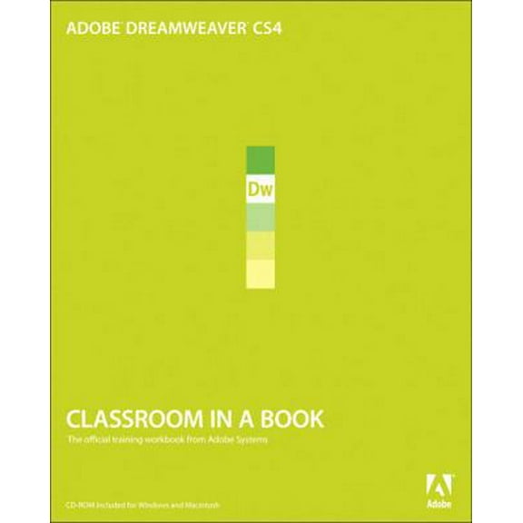 Pre-Owned Adobe Dreamweaver CS4: The Official Training Workbook from Adobe Systems [With CDROM] (Paperback) 0321573811 9780321573810