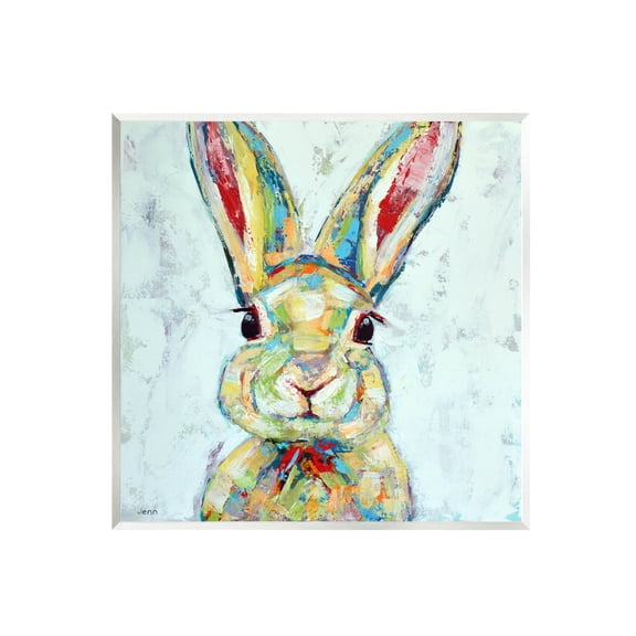 Bunny Wildlife Modern Portrait Animals & Insects Painting Unframed Art Print Wall Art