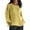 Yellow, variant on Yigetop Linen Shirts for Women Linen Shirts for Women 2025 Trendy Long Sleeve Summer Tops Casual Loose Tshirts Basic Tees Women's Linen Shirt Purple2 2XL