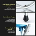 thumbnail image 3 of Foldable Walking Stick with seat, Aluminum Lightweight 3 Legs Soft Non Slippery Rubber Support, Light Weight, 3 of 6
