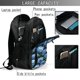 thumbnail image 4 of Fotbe Fresh Blueberries Mochila con Estampado y Puerto USB para Hombre y Mujer, Mochila Antirrobo, Mochila de Viaje, Mochila Escolar, Mochila Universitaria, 4 of 7