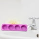 thumbnail image 4 of Moldes Redondos De Silicona De 4 Cavidades, 2 Uds., Moldes Para Pasteles, Herramienta Para Hornear Para Cubitos De Hielo, Galletas, Pasteles Minnieouse HA036688-00, 4 of 6