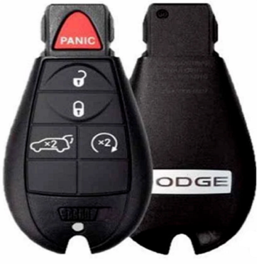 2011-2013 Dodge Durango Fobik Remote Key – 435MHz, 4-Button, IYZ-C01C (56046707, 56046638)