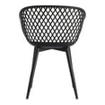 thumbnail image 4 of Moe's Home Collection Piazza Outdoor Chair Black-Set Of Two, 4 of 5