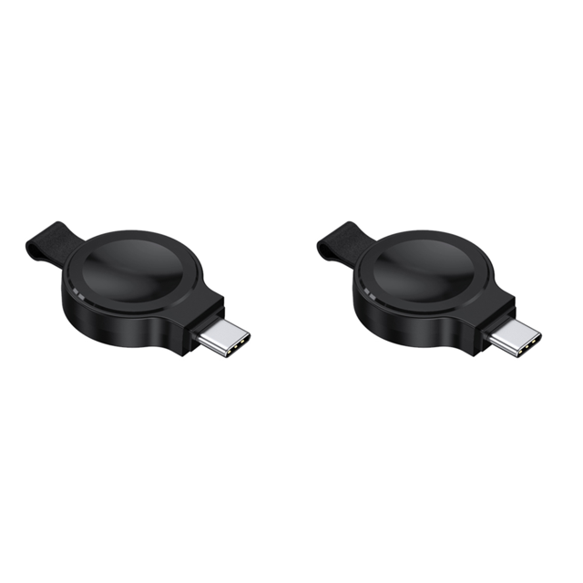 Mini Cargador Inalámbrico Magnético Tipo C para Apple Watch 8 7 6 5 4 3 2 1 SE ()
