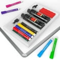 thumbnail image 3 of Arteza Set of 12 Chisel Tip Dry Erase Markers, Magnetic Eraser, and Whiteboard Cleaner, 3 of 5