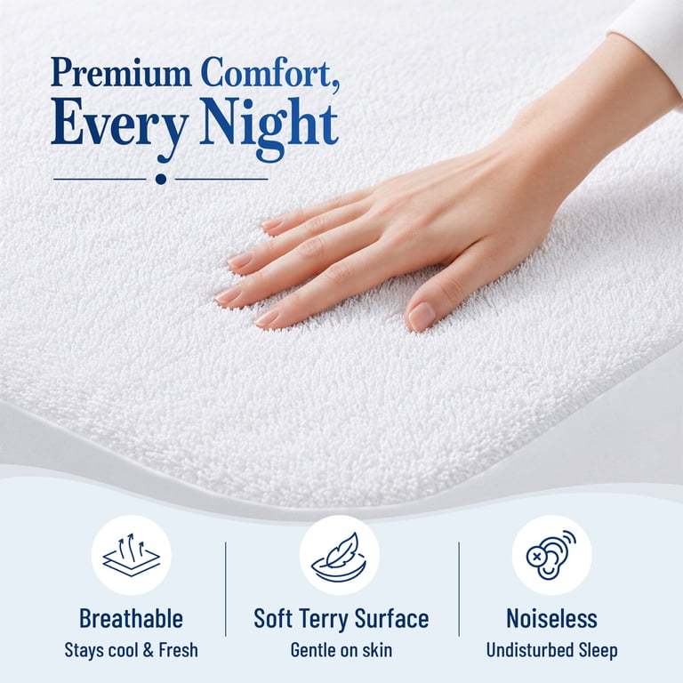 Lux Decor Collection Twin Waterproof Mattress Protector photo 2