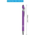 thumbnail image 2 of 6 Pack Ballpoint Pens with Stylus Tip, 2 in 1 Metal Pen Black Ink 1.0mm Medium Point Stylus Pen for Touch Screens, 2 of 6