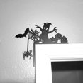 thumbnail image 4 of Letrero de esquina de puerta con tumbas de castillo de Halloween Decoración de esquina de puerta de doble cara Letrero de ángulo de puerta Decoración de esquina de puerta, 4 of 7