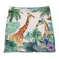 thumbnail image 6 of Jungle Giraffe Paradise Print Women's Shorts Non-Slip Single Pocket A-line Trouser Skirt Summer Shorts Casual Shorts for Women, 6 of 7