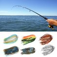 thumbnail image 2 of FEAMOS Silicone Skirts Fishing Lure Skirt for Spinnerbaits Bass Buzzbaits Fishing Jigs Craw Trailers Bass Skirts, 2 of 7