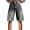 Grey, variant on yunLCZ Womens Dress Pants Flare Denim Shorts For Women Wide Leg Denim Shorts Woman Vintage Floral Print High Waisted Straight Stretch Pants With Pockets Office Slacks