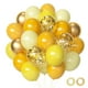 thumbnail image 1 of Globos de fiesta Aiwolf en forma de confeti de oro amarillo, 50 unidades, 30 cm, látex, 1 of 7