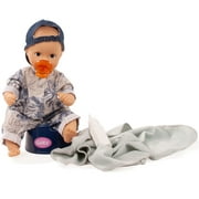 Gotz Little Aquini Boy Drink & Wet Bath Doll 12" baby doll