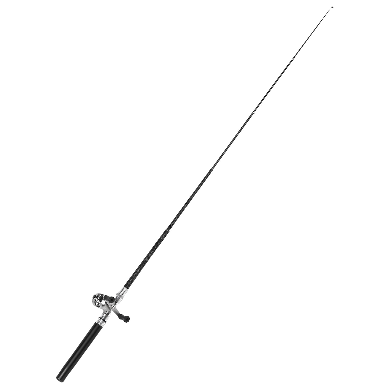 Portable Pocket Telescopic 37inch Mini Pen Fishing Rod, Small Pen Fishing Pole with Reel, Lightweight Fishing Rod Reel Combo for River Lake Reservoir Ice Fishing