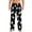 Black-3, variant on Halloween Pajama Pants Men Elastic Waist Drawstring Funny Print Casual Lounge Pants Halloween Pj Bottoms