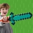 thumbnail image 2 of Nerf Minecraft Sword Dart Blaster, 8 Nerf N1 Darts, Ages 8+, 2 of 10