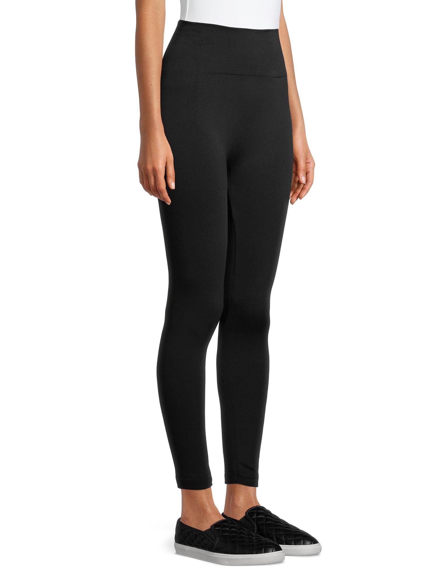 Feathers Women's Active Fleece Leggings, 2-Pack, Size: Small/Medium, Blue