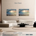 thumbnail image 4 of Elephant Stock Large Sunset Wall Art - Horizontal Canvas Wall Art - Living Room Wall Decor - Beach Canvas - Orange And Teal Decor - 48" x 32", 4 of 8