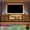 Rustic Brown, variant on EnHomee TV Stands for Living Room TV Stand for TVs up to 85" Dresser for Bedroom TV Stand with LED Lights & Charging Station