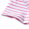 thumbnail image 6 of Kids Baby Girls Short Sleeve Dress Flamingo Striped Dress A-line Party Dresses Clothing 2-7T, 6 of 6