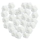 thumbnail image 1 of 100 rosas artificiales de espuma de polietileno, 6 cm, color blanco, 1 of 9