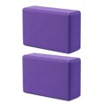 thumbnail image 2 of mdesiwst 1/2Pcs EVA Yoga Block Supportive Lightweight Pilates Meditation Non-Slip Foam Block High Density Fitness Gym Blocks Yoga Accessories, 2 of 8
