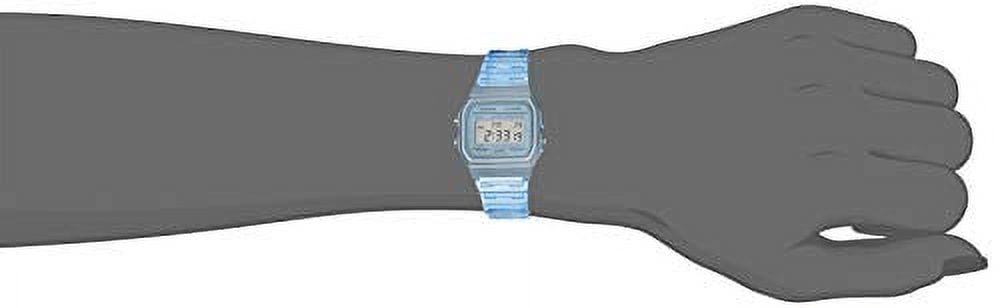 Casio Quartz Watch with Resin Strap, Blue, 20 (Model: F-91WS-2CF)