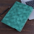 thumbnail image 4 of Decase for iPad Pro 11 Inch Case 2022/2021/2020/2018 with Pencil Holder/Pockets,Auto Wake/Sleep,Folio Stand Embossed PU Leather Smart Wallet Shell for iPad Pro 11 Inch (4th/3rd/2nd/1st Gen),Green, 4 of 10