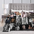 thumbnail image 7 of Fleece Throw Blanket for Couch Sofa or Bed, Tom Eddie Hardy Soft Fuzzy Plush Blanket, Luxury Flannel Lap Blanket, Super Cozy and Comfy for All Seasons 50x40 inch, 7 of 7
