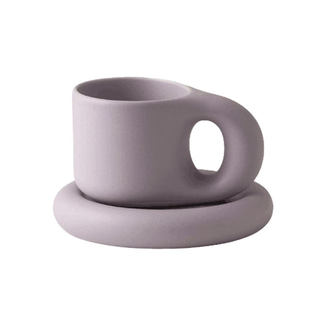 Tazón taza de café de cerámica con tazas de pareja Tazas de cerámica Tazas de pareja de cerámica Tazas de pareja de alta capacidad con mango de cerámica Taza de grasa de cerámica Sailing Electrónica
