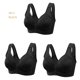 thumbnail image 1 of 3 uds recién llegado de gran tamaño botón frontal cómodo sujetador para reunir sección delgada transpirable sin anillo de acero ropa interior de mujer 105 Tan Jianjun unisex, 1 of 2