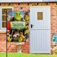 thumbnail image 2 of Shrek -bandera de jardín temática. Regalo perfecto para fans, amigos y familiares, ideal para actividades al aire libre y decoración de fiestas.28CM*45CM, 2 of 5