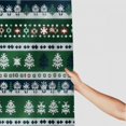 thumbnail image 3 of Shangniulu Shower Curtain for Bathroom with Hooks,Without Odor Polyester Fiber Material,Xmas Tree Snowflakes Bathroom Decorative Shower Curtains Water Repellent Washable White, 3 of 7
