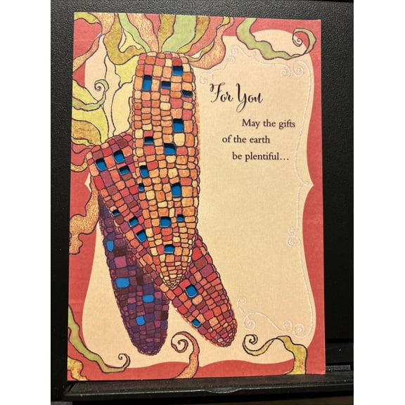 Thanksgiving Greeting Card w/Envelope