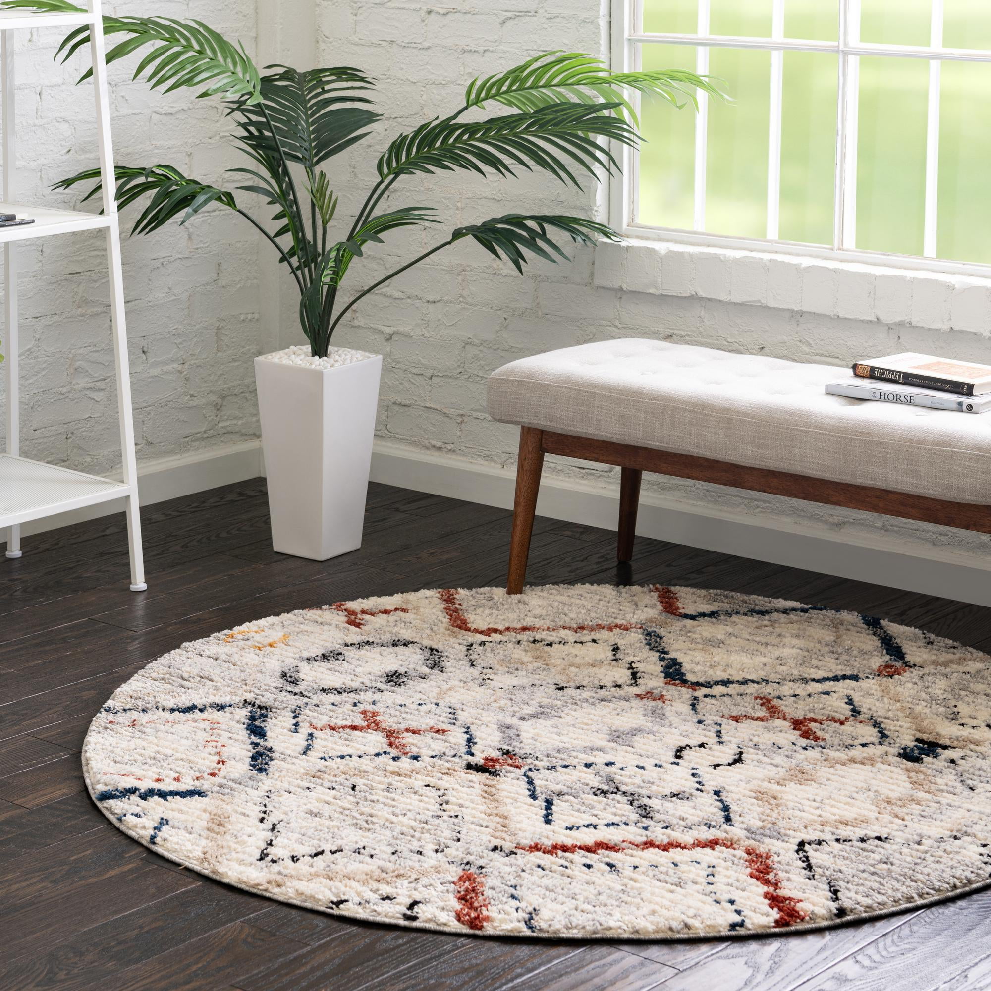 Rugs Com Tucson Collection Rug 5 Ft, Round Rugs 5 Ft