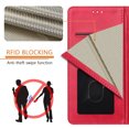 thumbnail image 6 of Decase Case for Moto G Power (2025),  Luxury Leather Wallet Phone Case with Card Slots,Detachable Wrist & Long Strap,Rose, 6 of 8
