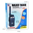 thumbnail image 3 of 2X Walkie Talkies With 2 Batteries And 1 Screwdriver, Portable Two-Way Radios With Lcd Display, For Outdoor Activities, Camping, Hiking, Surveillance - No License Required, Long, 3 of 6