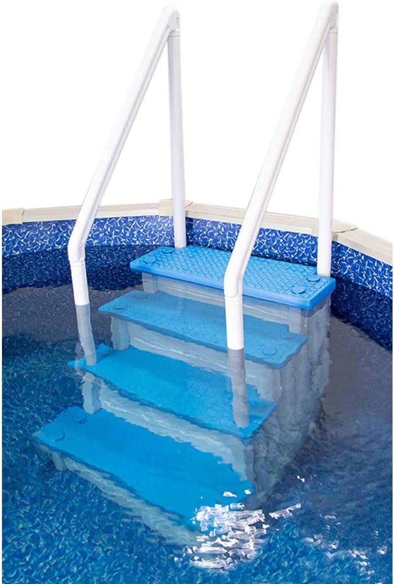 Aqua Select Everest Above Ground Pool Step, Blue