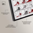 thumbnail image 4 of Ambition Grind Sneakers Shadowbox Print Sneaker Wall Decor by Art Remedy, Black Frame, 24 x 36, 4 of 7