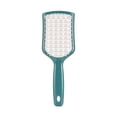 thumbnail image 1 of Cepillo desenredante para cabello rizado y grueso, para peinar y alisar, profesional para mujeres. Verde, 1 of 9