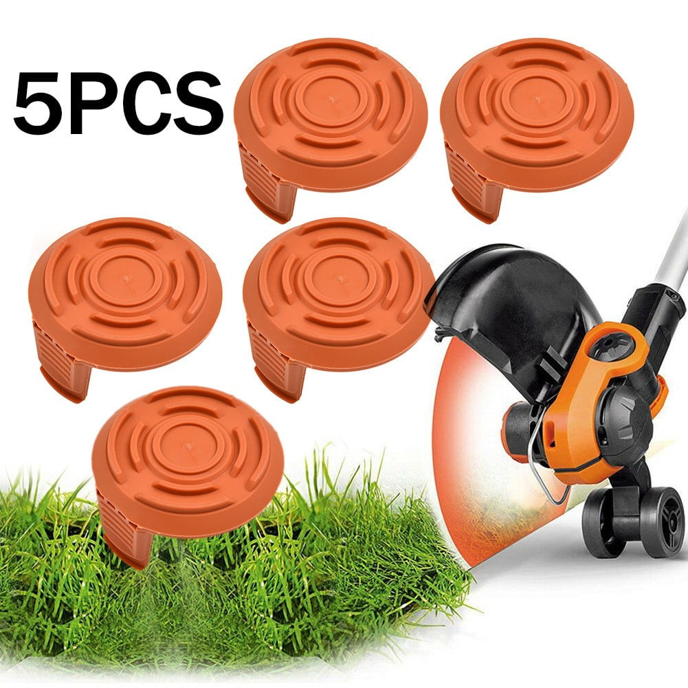 5 Pack Spool Cap Cover Rep Worx 50006531 WA6531 For Cordless Grass Trimmer WG151 