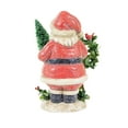 thumbnail image 2 of Ganz Glittering Santa Figurine - One Santa Figurine 5.75 Inch, Polyester - Holly Traditional Santa Mx187407 Tree, 2 of 3