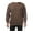 Brown, variant on Pro Club Men's Heavyweight 13oz Crew Neck Fleece Sweatshirt