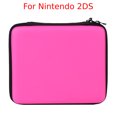 thumbnail image 1 of Étui Rigide de Transport en EVA pour Nintendo 3DS TG LL/Switch/2DS avec Sangle, Caractéristiques Durables, Fermeture Éclair Tout Autour, Compatible, Rose B, 1 of 6
