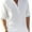 White, variant on Puztloy Men Shirt Cotton Linen Long Sleeve Henley T-Shirt Casual Beach Tee,2025 Fall
