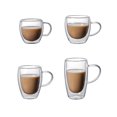 thumbnail image 3 of Verres à Boire Isolés avec Poignée, Ensemble de 5 Tasses (350ml), 3 of 5