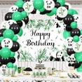 thumbnail image 2 of Panda Birthday Balloon Garland Kit Green Black for Boys Panda Themed Birthday Party Supplies with Panda Birthday Backdrop for Panda Birthday Party Supplies, 2 of 6